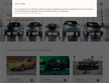 Tablet Screenshot of carlightblog.com